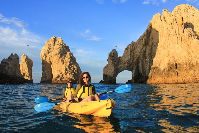 Kayak Expedition to the Arch of Cabo San Lucas, Lovers Beach & Snorkel - Lovers Beach and Divorce Beach: the snack break you need, plus wave drama