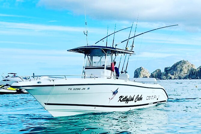 Kellyfish Cabo Sportfishing (Our bigger boat!) - What You Get Onboard: Rods, Reels, Tackle, and an Active Crew
