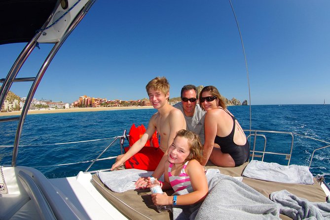 Lands End Luxury Sail and Snorkel Cruise in Cabo San Lucas - From F Dock at 9:00 to Land’s End views you cannot fake