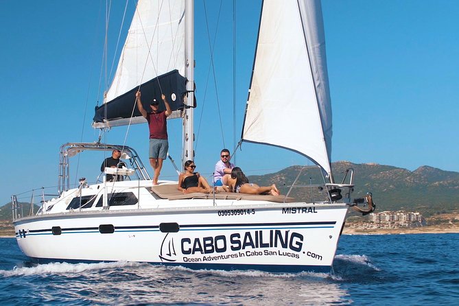 Lands End Luxury Sail and Snorkel Cruise in Cabo San Lucas - The morning loop: El Arco and Lover’s Beach from the water