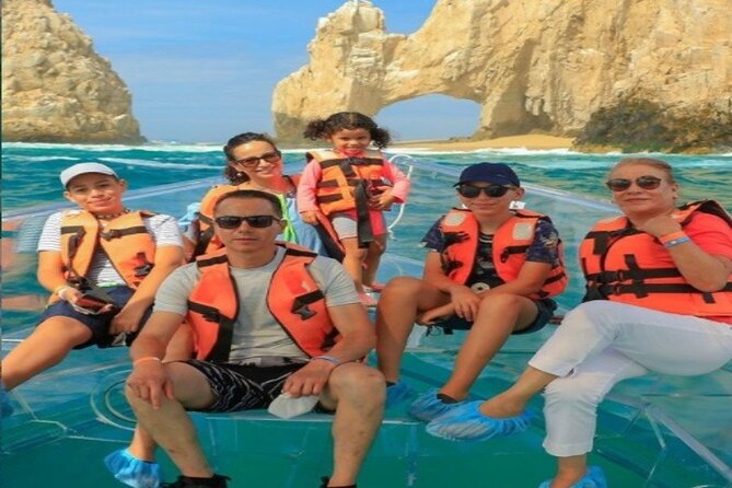 Lands End Tour by Clear Boat in Cabo San Lucas - Boarding rules: shoes off, socks on