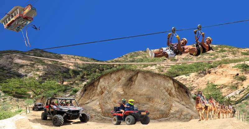 Los Cabos: Adventure Pass at Wild Canyon - UTV ride through the oasis, plus the longest suspension bridge crossing