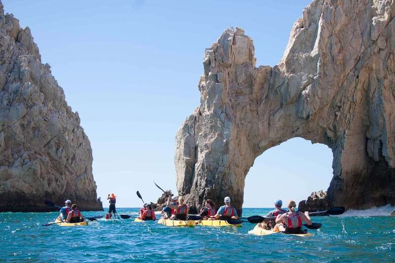 Los Cabos Arch & Playa del Amor Tour by Glass Bottom Kayak - Lover’s Beach walk and the Divorce Beach story