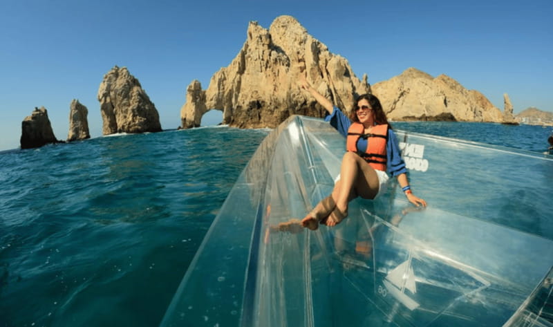 Los Cabos: Get to know the arch on the iconic transparent boat tour - The 1-Hour Flow: Photo Stop, Guided Sights, Then Back