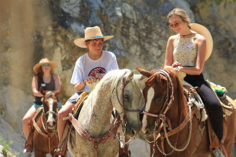 Los Cabos: Horseback Riding in Canyon a Mexican Experience - Swimming and self-guided time: what you can do in the oasis zone