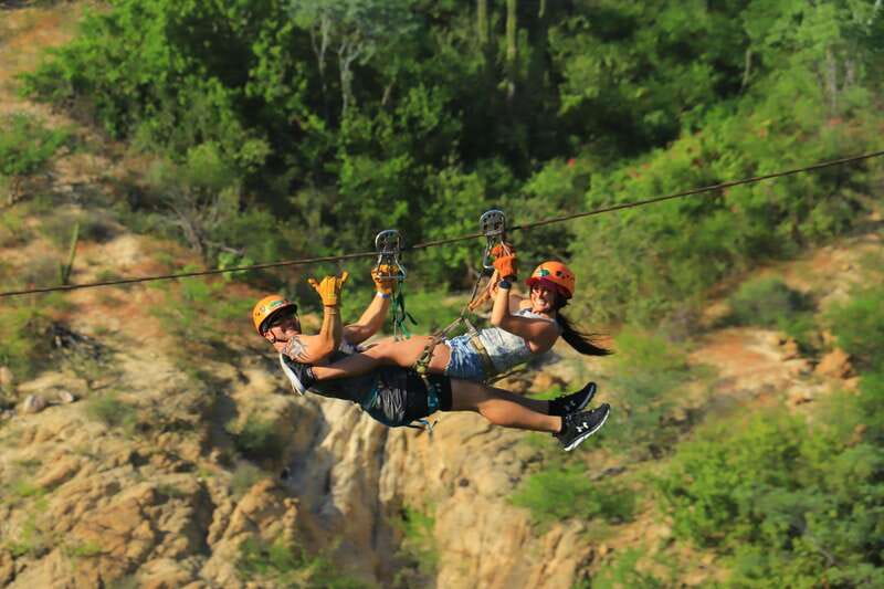 Los Cabos: Monster Zip Line at Wild Canyon - Tandem moments and side-by-side flying that actually feel fun