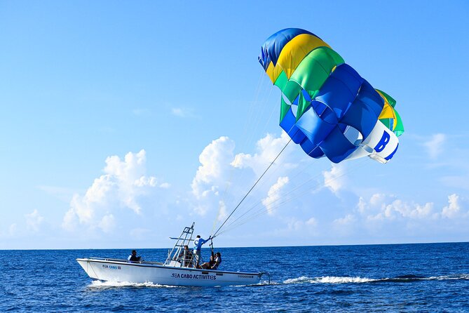 Los Cabos Parasailing Adventure Skybound over Cabo San Lucas Bay - Meeting point and getting there near public transportation