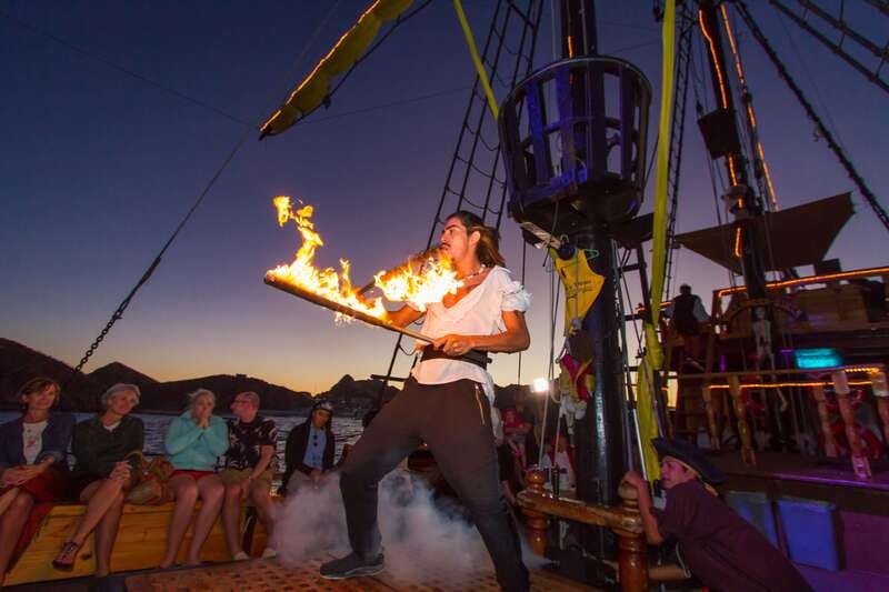 Los Cabos: Pirate Ship Sunset Cruise & Show with Dinner - The Buccaneer Queen Experience: what you really pay for