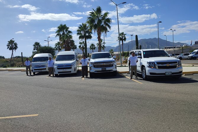 Los Cabos Private Transportation (Zone 3) One Way - Timing and Availability: Lots of Flight Matching Options