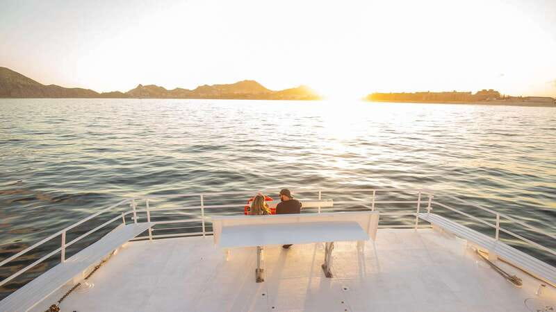Los Cabos: Sunset Dinner Cruise with Transportation - The sailing route: Arch, Land’s End, Lover’s Beach, and Neptune’s Finger