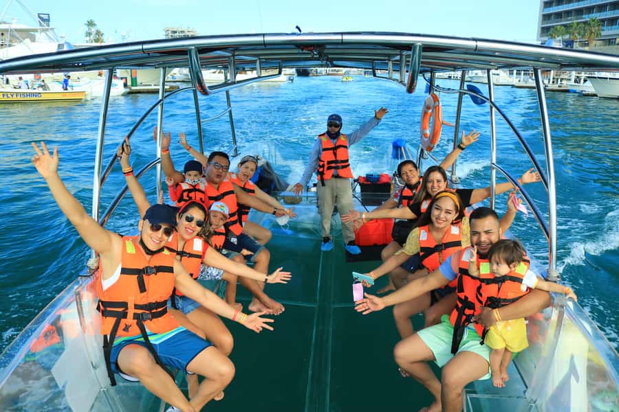 Los Cabos Tour to the Arch in a Transparent Boat - Glass-Bottom Bay Time, Marine Life And Sea Lions