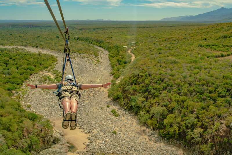 Los Cabos: Zip Lines and UTVs with Mexican Lunch and Drinks - Reaching Boca de la Sierra Canyon, before the adrenaline