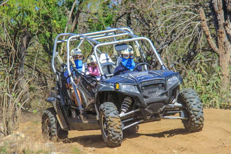 Los Cabos: Zip Lines and UTVs with Mexican Lunch and Drinks - Your canyon course: bridges, climbing, Tarzan swing, and rappel