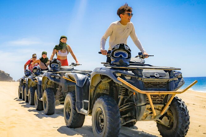 Migriño Beach And Dunes ATV Tour in Cabo - Getting there with hotel pickup, and why timing matters