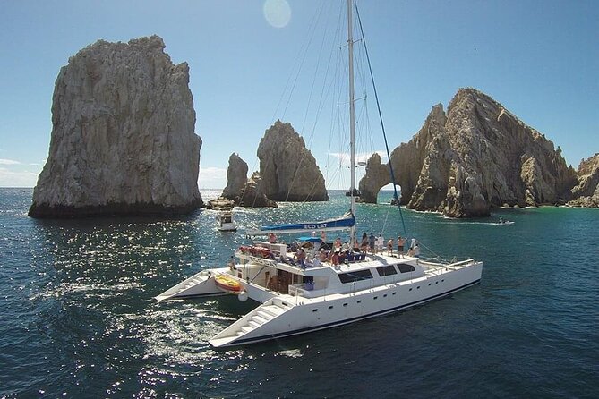 Multimillion Yacht Cabo Cruise Sunset or Snorkel Optional PICKUP! - Key highlights to know before you go