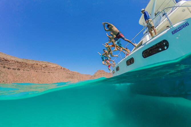 Multimillion Yacht Cabo Cruise Sunset or Snorkel Optional PICKUP! - Getting there without stress, from optional pickup to marina check-in