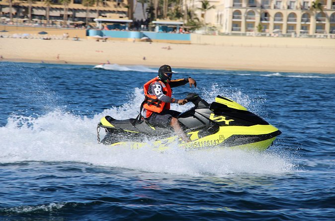 New Jetski Adventure in Cabo San Lucas Bay with Hotel Pickup 1hr - Hotel Pickup in Cabo and San Jose del Cabo: Easy Start, Watch the Timing