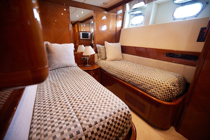 Number Juan 100ft Yacht Azimut Rental - Board, depart, snack, swim, eat: how the day flows in real life