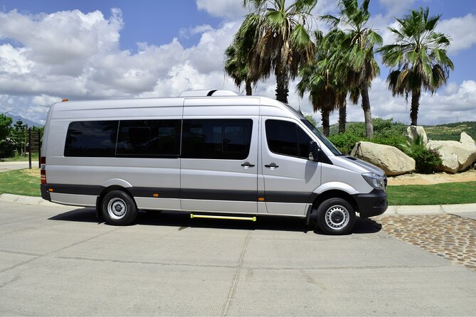 One Way Private Airport Transportation at Los Cabos - The onboard Wi-Fi and small comforts that matter