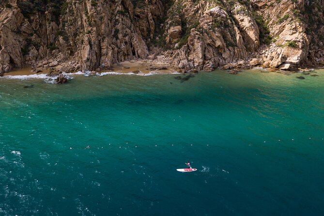 Paddleboard Expedition to the Arch of Cabo San Lucas, Lovers Beach & Snorkel - Neptune’s Finger: Another Key Stop on the Route Back