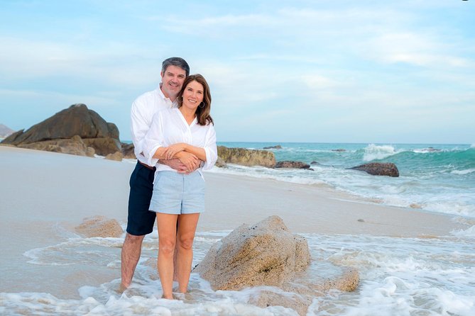 Photo Session in Los Cabos - Balandra Beach stop: a beach portrait reset