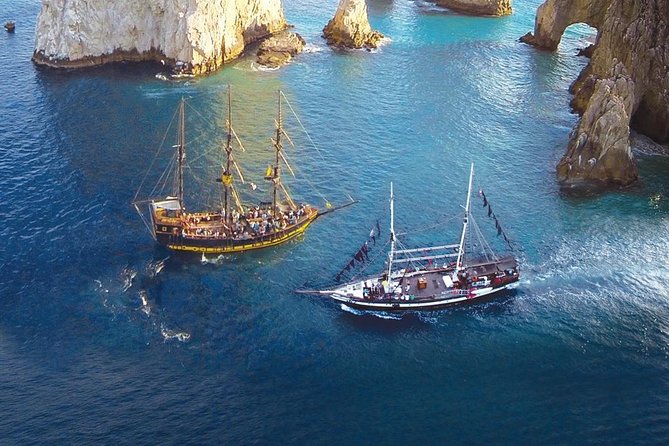 Pirate Ship Snorkel and Lunch Cruise in Los Cabos - Live Entertainment, Games, and How the Pirate Theme Lands