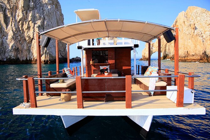 Private Cabo Catamaran with Water Toys for up to 20 Guests - Water toys and snorkeling when conditions change