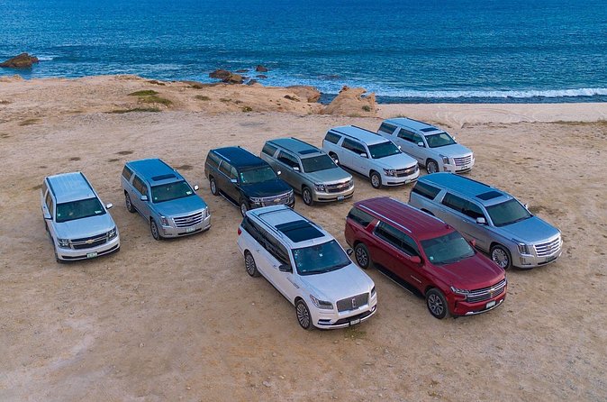 Private SUV Transfers Airport to San Jose Del Cabo Hotels - Alcohol and first-day vibe, a perk with one simple rule