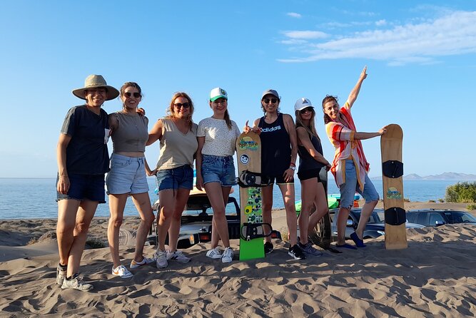 Sandboarding in the Mogote Dunes in Mexico - Energy Check: Sand Heat, Walking Back, and Clothing