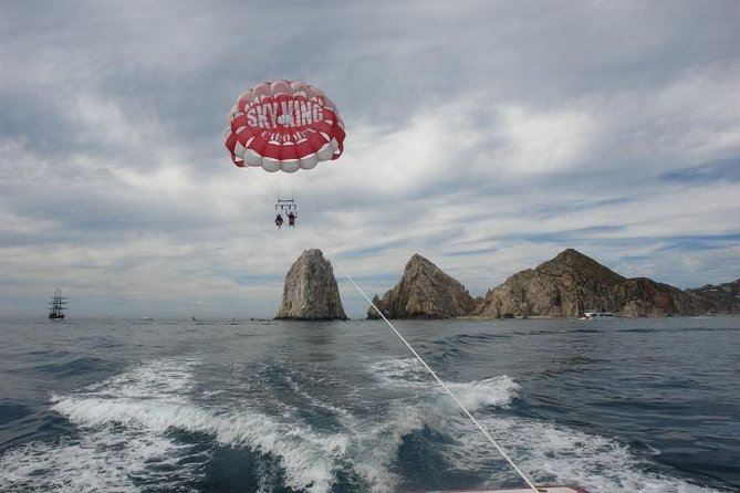 Single or Double Parasailing in Cabo with Views of The Arch - What You See in the Sky: Arch, Lover’s Beach, and Real Cabo