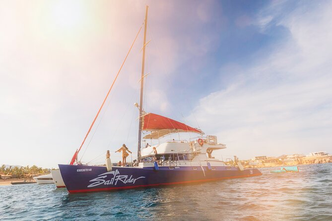 Snorkel & Sunset Sail in Cabo San Lucas - First stop: Arch of Cabo San Lucas for photos and sea-life watching