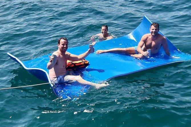 Snorkeling in Cabo San Lucas on 35' Sea Amore Trimaran - The 3-hour flow: Pelican Rock snorkeling, then El Arco sightseeing