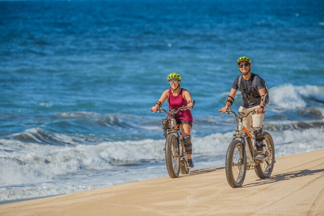 Sunset E-bike Beach Ride with Mexican Dinner and Margaritas - The Beach Ride and Sunset Timing: The Part Everyone Remembers