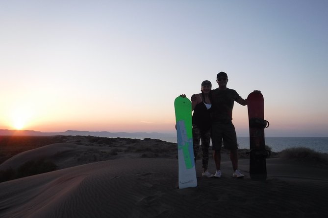 Sunset Sandboarding at La Paz Dunes Tour - The sandboarding setup: gear, safety coaching, and how you progress