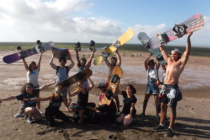 Sunset Sandboarding at La Paz Dunes Tour - What you do at the dunes: riding, views, and the sunset finish