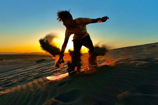 Sunset Sandboarding at La Paz Dunes Tour - Snacks, drinks, and keeping energy up for a 3.5-hour adventure