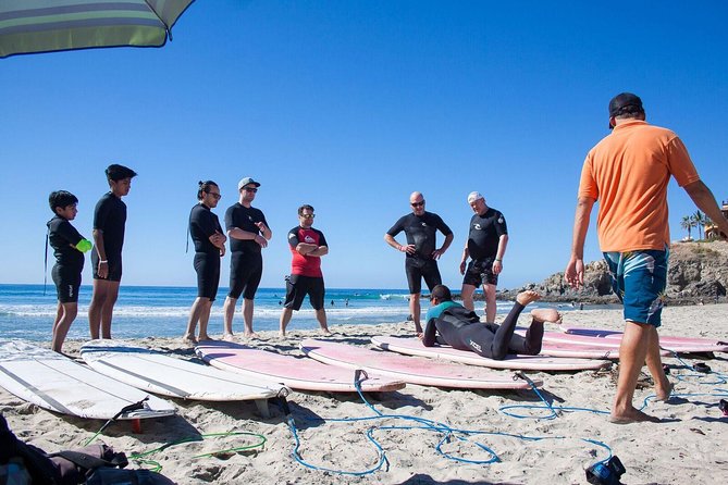 Surf Lessons at Cerritos - Playa Los Cerritos: where the lesson turns real