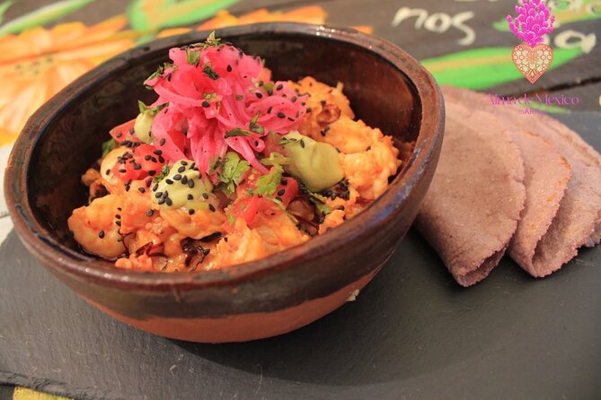Tasting of flavors Mexican Food and margaritas tasting - Dinner Choices: From Al Pastor to Cilantro Shrimp