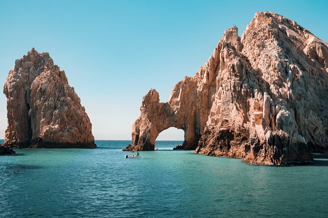 The Finest Private Yacht Experience in Cabo - Sea of Cortez swimming and the rock formations that make it feel like paradise