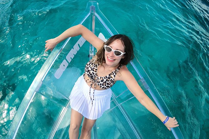 Tour to Arch in the only Clear Boat in Cabo Cruise Hotel PICKUP! - What to Wear When Cabo Turns Windy or Rainy