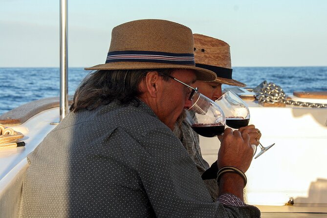 Wine Tasting Sunset Cruise Tour in San Jose del Cabo - Jorge and Roland: how the wine tasting feels on the water