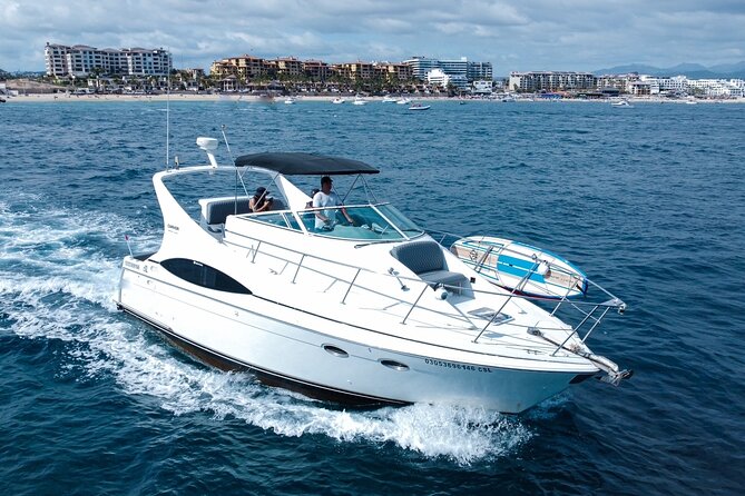 Yacht Carver - Luxury Private Yacht Tour - Lovers Beach and Cabo Bay: the best part to plan for