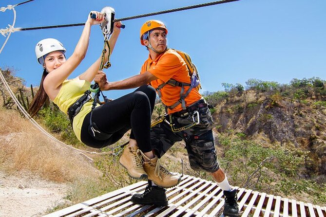 Zipline & Rappel Adventure in Cabo - Hotel Pickup and Small-Group Momentum